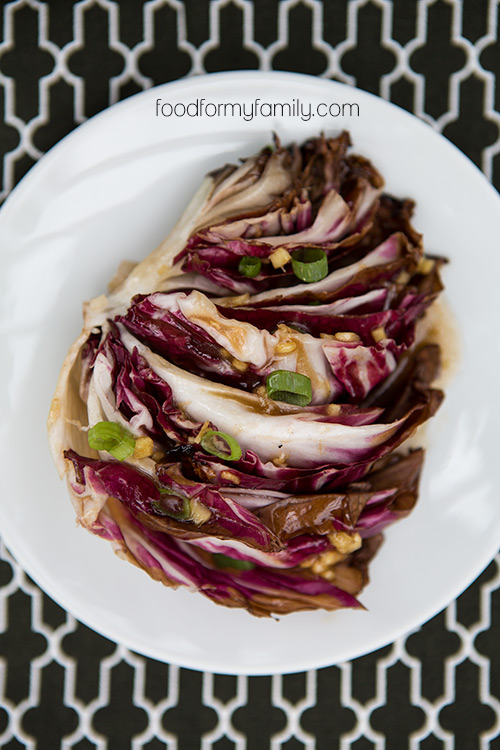 grilled-radicchio-honey-ginger-dressing-from food for my family - Copy