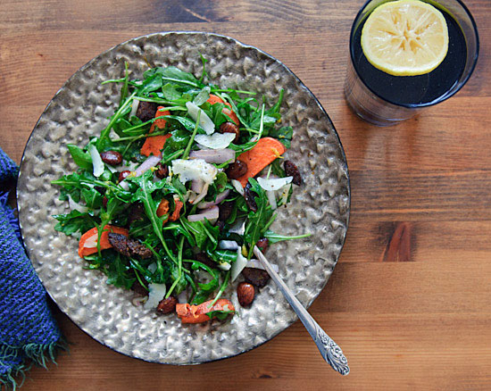 Arugula and manchego salad from Healthy Green Kitchen